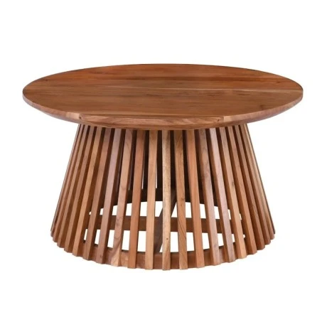 RIM Coffee Table D80x43cm Solid Wood Acacia Natural Finish