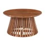 RIM Coffee Table D80x43cm Solid Wood Acacia Natural Finish