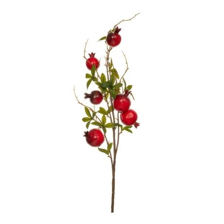 ARTIFICIAL RED POMEGRANATE BRANCH 84CM