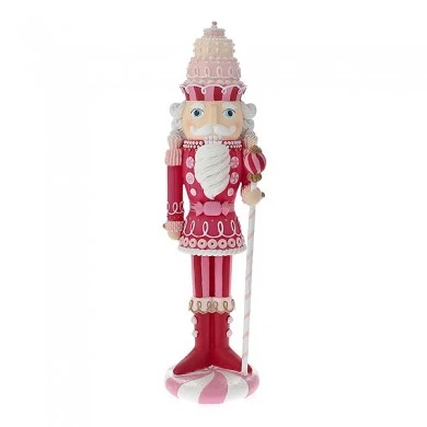 CHRISTMAS CANDY NUTCRACKER 15X15X55CM
