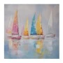 SAIL BOATS ΠΙΝΑΚΑΣ ΤΥΠΩΜΕΝΟΣ ΣΕ ΚΑΜΒΑ 80Χ80ΕΚ