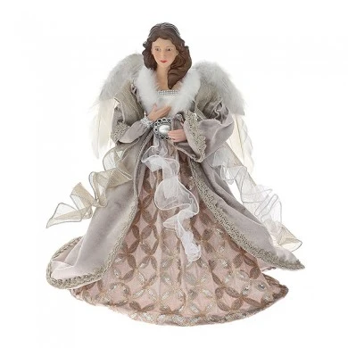 CHAMPANGE ANGEL TREE TOPPER 45CM