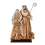 CHAMPAGNE GOLD HOLY FAMILY FIGURINES 30CM