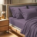 Tonne double flat sheet in dusty rose color (240x260)