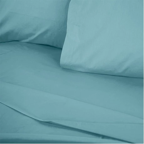 Σεντόνι Tonne Cotton Box Διπλό (240x260) χρώμα μέντα