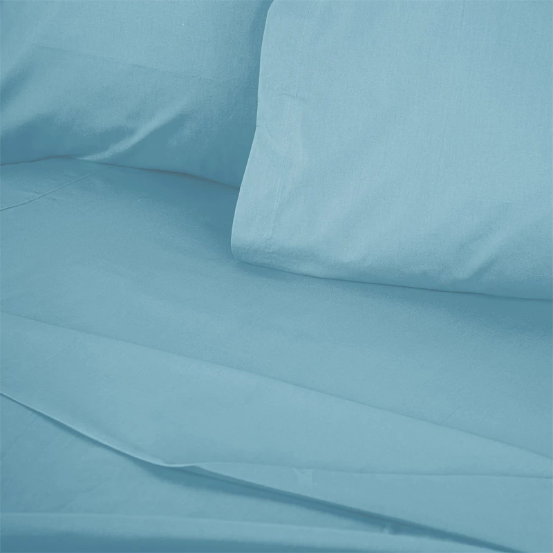 Tonne double flat sheet in petrol blue color (240x260)