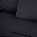 Σεντόνι Tonne Cotton Box Μονό (180x240) χρώμα μαύρο