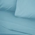 Tonne single flat sheet in petrol blue color (180x240)