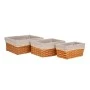 ΣΕΤ 3 ΠΑΝΕΡΙ ΜΕΛΙ ΜΕ ΥΦΑΣΜΑ A:35X25X15 B:30X20X13 C:25X15X11 ΕΚ