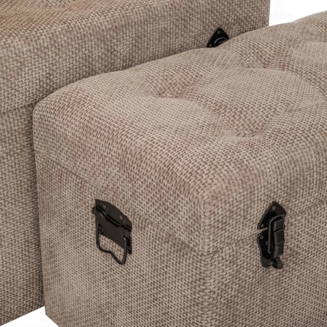 ΣΕΤ 3 ΣΚΑΜΠΟ-ΜΠΑΟΥΛΟ ELEPHANT ΜΕ ΞΥΛΙΝΑ ΠΟΔΙΑ 70Χ41Χ56ΕΚ 65Χ35Χ45ΕΚ 55Χ30Χ40ΕΚ