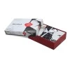 Σετ παπλωματοθήκη Ohia Cotton Box 4 τμχ Διπλή (200x220) χρώμα ανθρακί