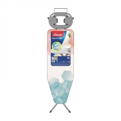 Metal ironing board Perfect 2in1 Vileda, gray color 122x44x76/97cm.