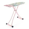 Liana Perilla metallic ironing board in pink color 120x44x100cm.