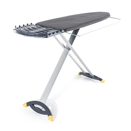 Lilium Perilla aluminium ironing board in anthracite color 124x43x98cm.