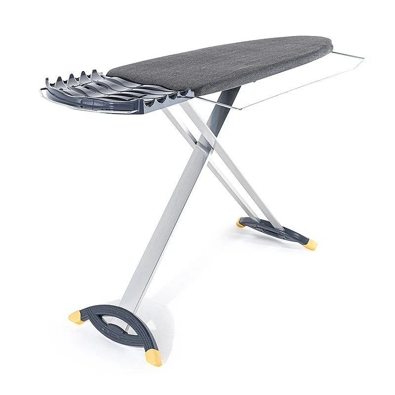 Lilium Perilla aluminium ironing board in anthracite color 124x43x98cm.