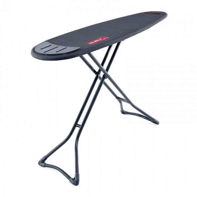 Nano Perilla metallic ironing board in anthracite color 140x38x98cm.