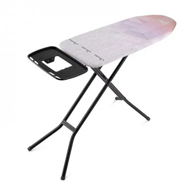 Vileda Diamond ironing board in black color 120x38x97cm.