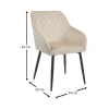 SIENA BEIGE VELVET ΥΦΑΣΜΑ ΠΟΛΥΘΡΟΝΑ ΜΕΤΑΛΛΙΚΗ