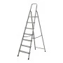 Framar aluminum lader in silver color 218x52cm.