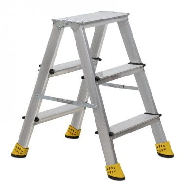 Double Step Perilla aluminium ladder 3+3 steps 62cm.