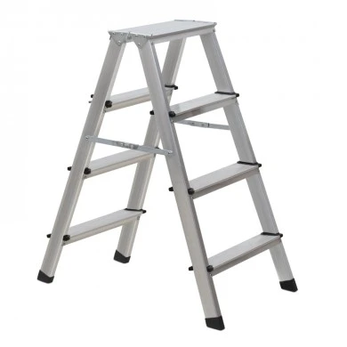 Double Step Perilla aluminium ladder 4+4 steps 82,5cm.