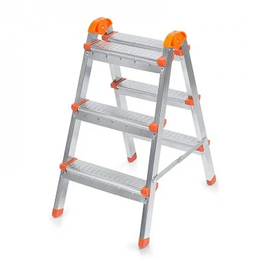 Double Step Perilla metal ladder 3+3 steps 71cm.