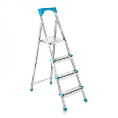 Gi200 Perilla metal ladder 3+1 steps 80cm.