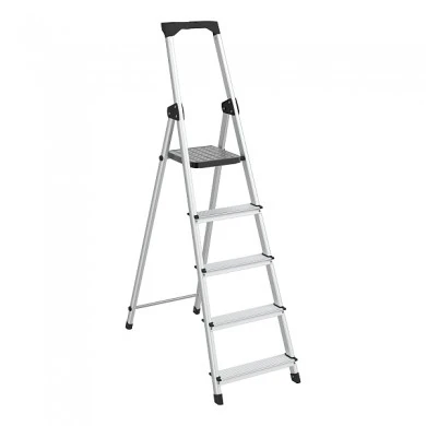 KUMTEL KMM-55 aluminium ladder 4+1 steps 159,5cm.