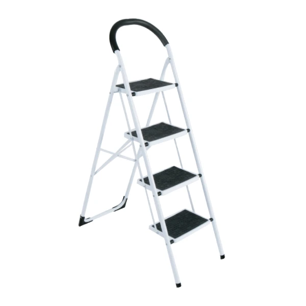 KUMTEL KMM-40 metallic 4 steps stepladder 130cm.
