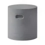 Σκαμπό concrete χρώμα cement grey Φ37x40εκ.