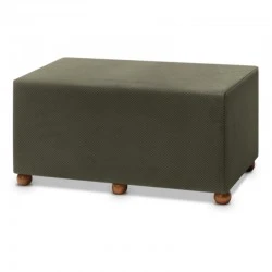 Genma Megapap fabric stool in green color 80x40x40cm. Genma Megapap fabric stool in green color 80x40x40cm.