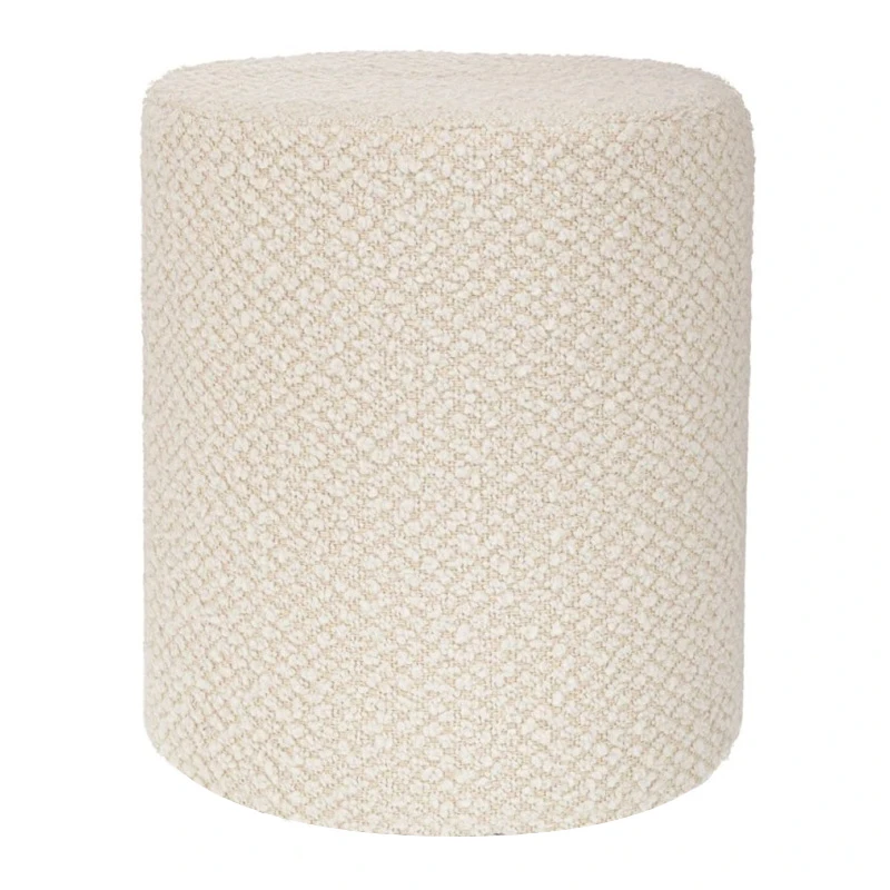 CRΘME FABRIC STOOL D34X37CM