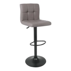 LINO Bar Stool Pu Cappuccino/Paint Black