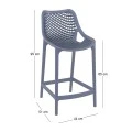 ΑΙΡ ΣΚΑΜΠΟ 65εκ.DARK GREY ΠΟΛ/ΝΙΟΥ - 20.0376