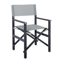 Director Armchair, Aluminium Anthracite 1.2mm, Textilene Grey Director Armchair, Aluminium Anthracite 1.2mm, Textilene Grey