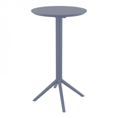 SKY DARK GREY BAR Φ60Χ108εκ.ΠΤΥΣ/ΝΟ ΤΡΑΠ. ΠΟΛ/ΝΙΟΥ