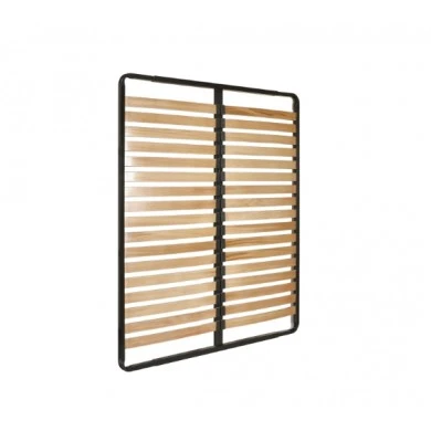 Metal frame with anatomical boards 151x195cm.