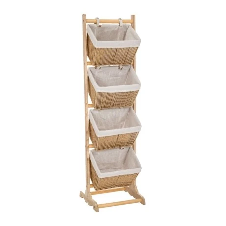 4 TIER BASKET STAND 35X35X125CM