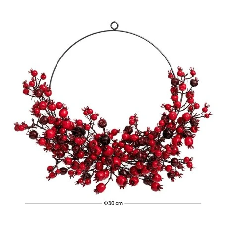 ΣΤΕΦΑΝΙ ΜΕ ΚΟΚΚΙΝΑ BERRIES 30ΕΚ