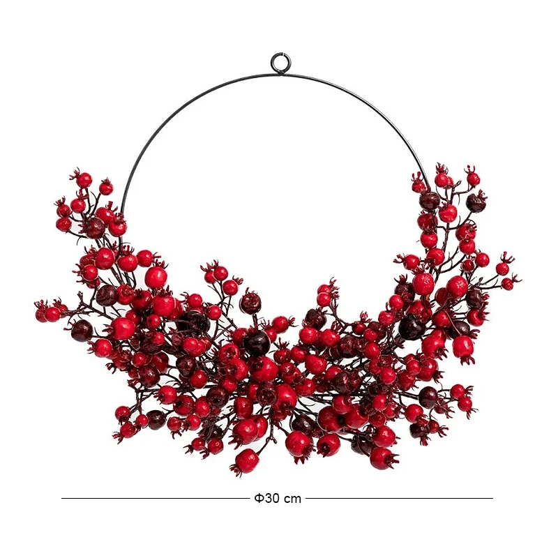 ΣΤΕΦΑΝΙ ΜΕ ΚΟΚΚΙΝΑ BERRIES 30ΕΚ