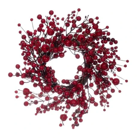 ΣΤΕΦΑΝΙ ΜΕ ΚΟΚΚΙΝΑ BERRIES 40ΕΚ