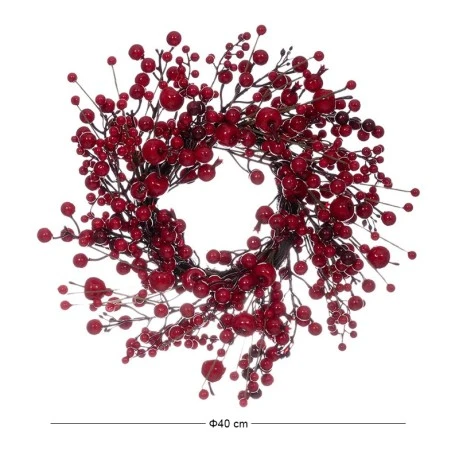 ΣΤΕΦΑΝΙ ΜΕ ΚΟΚΚΙΝΑ BERRIES 40ΕΚ