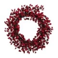 RED WREATH WITH BERRIES 50CM