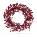 ΣΤΕΦΑΝΙ ΜΕ ΚΟΚΚΙΝΑ BERRIES ΚΑΙ ΧΙΟΝΙ 55ΕΚ