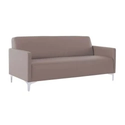 Καναπές Style διθέσιος τεχνόδερμα χρώμα cappuccino 112x71x72εκ. Καναπές Style διθέσιος τεχνόδερμα χρώμα cappuccino 112x71x72εκ.