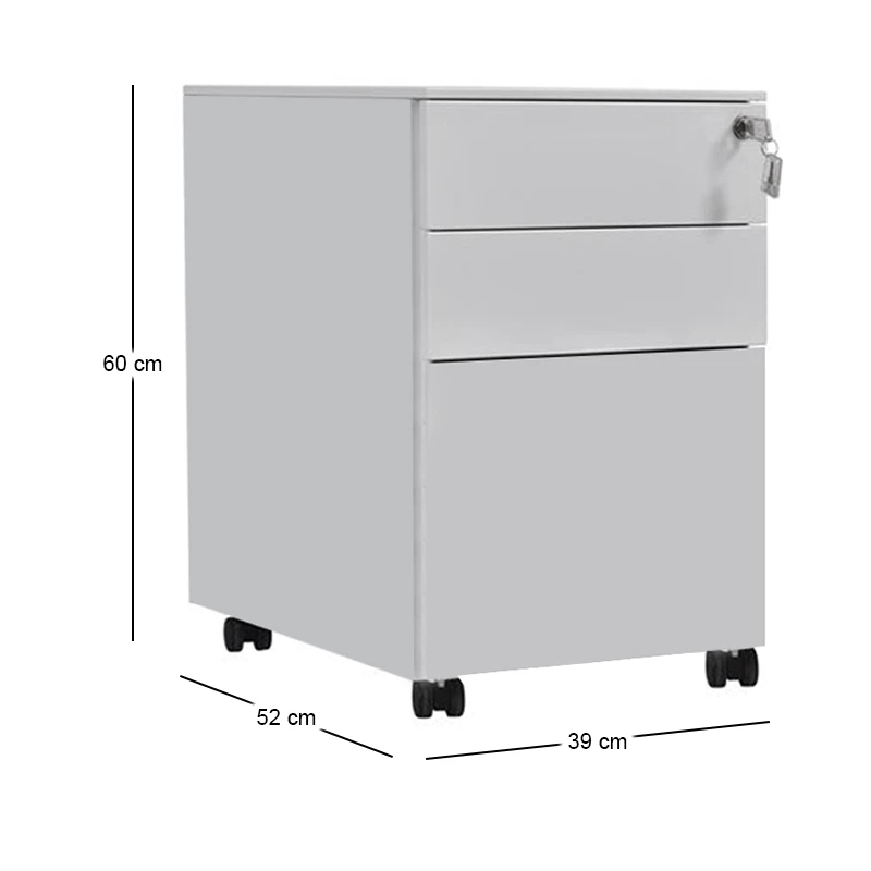 Metal CABINET 39x52x60 White