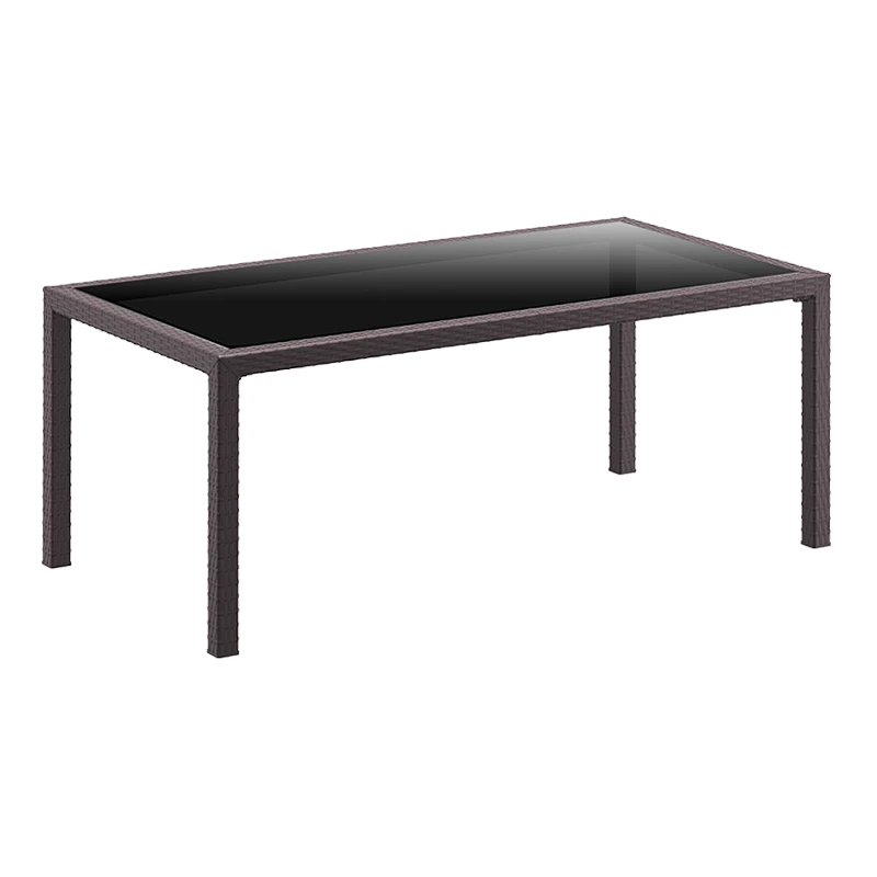 ΤΑΙΤΙ BROWN 180Χ94Χ75εκ. ΤΡΑΠΕΖΙ ΜΕ ΤΖΑΜΙ ΠΟΛ/ΝΙΟΥ - 53.0200