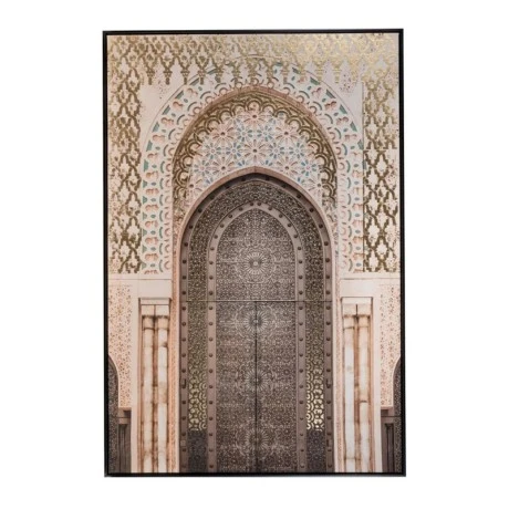 THE ORIENTAL DOOR ΕΛΑΙΟΓΡΑΦΙΑ 80Χ120ΕΚ ΜΕ ΜΑΥΡΗ ΚΟΡΝΙΖΑ ΣΕ ΤΥΠΩΜΕΝΟ ΚΑΜΒΑ