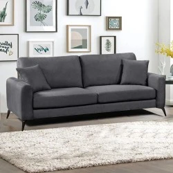 TIPO 3-Seater Sofa Fabric Grey TIPO 3-Seater Sofa Fabric Grey