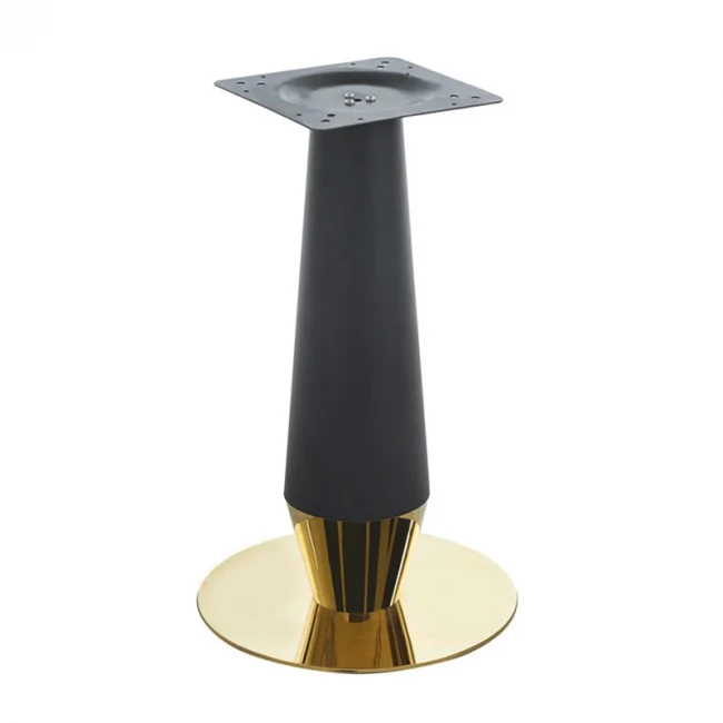 TOSCA Metal Base D45cm H72cm Black/Gold